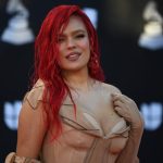 Mujer, peliroja, cantante, colombiana, Karol G, Latin Grammy 2022