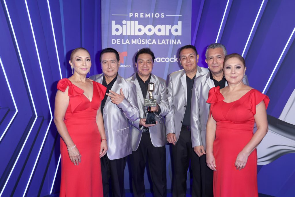 Angeles Azules, Premios Billbaord a la Música Latina 2023, ganadores,