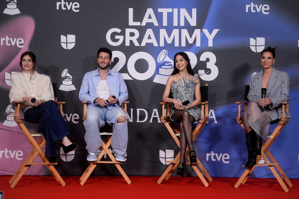 Paz Vega, Sebastian Yatra, Danna Paola , Roselyn Sanchez , Latin Grammy 2023